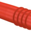 1 mm jack, solder connection, 0.25 mm², red, 22.2603-22