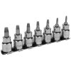 Sealey AK62263 TRX-Star* Socket Bit Set Lock-On™ 7pc 3/8"Sq Drive