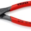Szczypce do pierścieni Szczypce do pierścieni osadczych Knipex długość całkowita: 140 mm Stal elektryczna