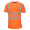 Hi-Vis Cotton Comfort Mesh Insert T-Shir
