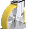 Blickle 921079 L-ALTH 250K-3-FS Rolka obrotowa z blachy stalowej Średnica koła: 250 mm Maksymalne obciążenie: 500 kg 1 s