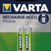 58398 101 402 VARTA PhonePower micro battery, 800mAh, pack of 2