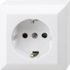 REV 1 x Komplet Gniazdo elektryczne biały 0510052777 1 szt.