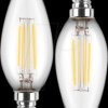 49060 LED filament lamp C35 E14 4.5 W 470 lm WW twin pack