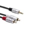 Przyłącze Jack 3.5mm - 2xRCA 3m