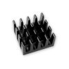 Black aluminum heatsink 14×14×7 mm for Raspberry Pi Zero or a converter