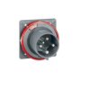 Złącze przemysłowe - zasilające 125A Wtyczka 415 V 3P + N + E Męski Legrand Czerwony, IP67
