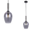Lampa Wisząca Lugano Smoked 1Xe14 Ml8813 Milagro