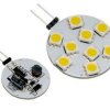 G-4 12V 9x5050 120° 1,8W WC 00lm AC/DC