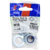 ForgeFix FPKNNW16 Nyloc Nut & Washer M16 ForgePack 2
