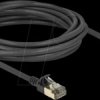 80342 Patch cable Cat.8.1 F/FTP Slim Pro 5 m black