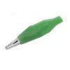 Krokodylek izolowany zielony 27.5mm