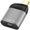 LogiLink USB 3.2 Gen 2 (USB 3.1 Gen 2) adapter [1x złącze męskie USB-C 3.2 (USB 3.1) - 1x złącze żeńskie Mini DisplayPor