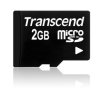 Karta Micro SD MicroSD, 2 GB Nie MLC, Transcend SD -25 → +85°C