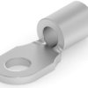 Uninsulated ring cable lug, 0.26-1.65 mm², AWG 22 to 16, 2.36 mm, M2, metal, 322927