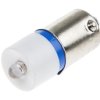 Lampka kontrolna Niebieski 230V ac BA9s LED średnica 10mm długość 24mm
