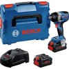 Bosch Professional GDS 18V-750 C 06019L9002 Wkrętarka udarowa akumulatorowa N 750 Nm 18 V Ilość dołączonych baterii 2 8.