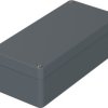PA enclosure, (L x W x H) 175 x 80 x 57 mm, silver gray (RAL 7001), IP65, 38115000