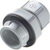 Cable gland, M12, 15/18 mm, Clamping range 4.5 to 7 mm, IP68, light gray, 53112932