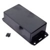 1591CFLBK Hammond Multipurpose Black FRABS Enclosure Flanged Lid 120 x 65 x 40mm