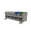 Blok dystrybucyjny - rozdzielczy HLAK 25 (MAG) 5P szary, niebieski, zielony 2xAl/Cu 25mm²+16mm² 1000VAC/1500VDC MAG5253ABG