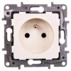 NILOE Gniazdo pojedyncze z/u 16 A 250 V kremowe 764640