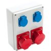 VIPLAST Rozdzielnica Gniazdo 2x32/5 + 2x250V