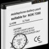 840 mAh, Li-ion for NOKIA 5700