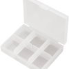 TRU COMPONENTS PP06-01 Skrzynka (D x S x W) 84 x 63 x 20 mm Ilość przegród: 6 zmienny podział Content 1 szt.