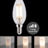 28738 LED filament light E14, 5 W, 432 lm, 2700 K, dimmable
