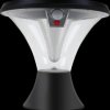 OC-GL041B Solar pedestal light, PIR sensor, IP65, CCT