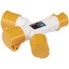 Draper 03712 Heavy Duty/Impact Resist 110V 3-Way Splitter 16A - 03712