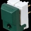 Push button, switching voltage: 24 V, for LED, green