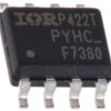 MOSFET N-kanałowy 3,6 A SOIC 80 V SMD Izolacja 2 W 73 mΩ