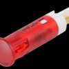 QS61XXR24 Indicator LED, 24 V DC, 6 mm, FASTON, red