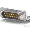 Złącze D-Sub 15-pinowe Męski Kąt Proste Przewlekany