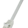 kabel LAN LogiLink CP2022U, 1 szt., RJ45, CAT 6, U/UTP, 0.50 m, szary