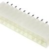 Wtyk PCB 24-pinowe raster: 4.2mm 2-rzędowe Molex Przewlekany 9A 600.0 V.