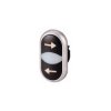 Eaton 218146 M22S Double head pushbutton PVC front ring 1pc