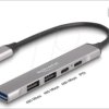 64298 USB 3.1/2.0 hub, 4 port, USB-C to 1x 3.1 A, 2x 2.0 A, 1x 2.0 C
