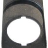 Label holder, round, for double pushbutton, 216394