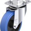 Blickle 851072 LK-POEV 125XR-1-CS11-SB Rolka obrotowa z blachy stalowej Średnica koła: 125 mm Maksymalne obciążenie: 250