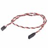 45cm Male to Female Futaba Twisted Servo Extension Lead