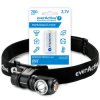 ZESTAW Latarka diodowa LED everActive FL-55R Dripple + Akumulator everActive 16340 3,7V Li-ion 700mAh micro USB