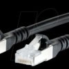 1308451500-E Patch cord RJ45 Cat.6A AWG26 S/FTP LSHF 1.5 m black