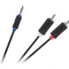Kabel Jack 3.5-2xRCA 3m Premium CB-6614