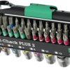 Bity Wera Tool-Check PLUS 2 05049056001 1 zest. krzyżakowy Phillips, TORX, TORX BO, płaski, wewnętrzny sześciokąt, wewnę