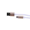 Kabel ze złączem USB - typ C do smartphonów ANDROID, maks. prąd 3A, długość 1M, bialy Extralink