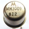MM3009 silicon NPN transistor - Motorola