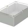 Obudowa ogólnego użytku Poliwęglan szerokość zew. 160 mm długość zew. 250 mm wys. zew. 90 mm Bopla IP65